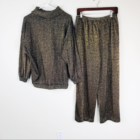 Dior Other - Vintage Christian Dior Loungewear Knit Pantsuit